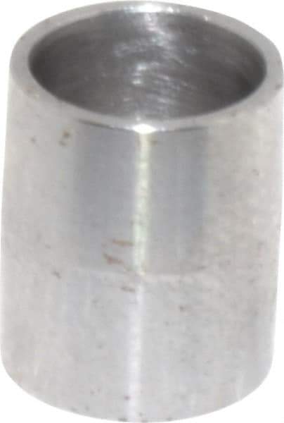 Dynabrade - 5/16" Diam x 3/8" Wide Contact Wheel - 8-1/8" Arbor Hole, Crowned, Steel Face - Eagle Tool & Supply