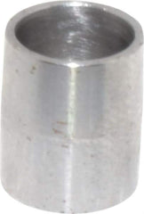 Dynabrade - 5/16" Diam x 3/8" Wide Contact Wheel - 8-1/8" Arbor Hole, Crowned, Steel Face - Eagle Tool & Supply