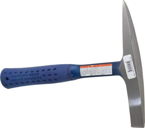 Estwing - 7/8 Lb Head Welder's Hammer - 11" Long, 1-1/4" Face Diam, Steel Handle - Eagle Tool & Supply