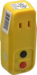 Tower - 1 Phase, 5-15P, 5-15R NEMA, 125 VAC, 15 Amp, GFCI Receptacle - 2 Pole, Residential Grade - Eagle Tool & Supply