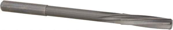 Magafor - 8.001mm Solid Carbide 6 Flute Chucking Reamer - Spiral Flute, 0.315" Straight Shank, 1-19/64" Flute Length, 4-5/8" OAL - Eagle Tool & Supply