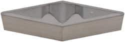 Kennametal - VPGR332, K68 Grade Carbide Profiling Insert - Uncoated, 35° Incl Angle, Diamond, 0.6539" Side Length, 3/16" Thick, 1/32" Corner Radius, 3/8" Inscribed Circle - Eagle Tool & Supply