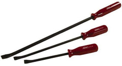 Made in USA - 3 Piece Pry Bar Set - Includes 12, 17 & 25" Lengths - Eagle Tool & Supply