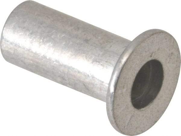 Made in USA - Rivet Nuts Type: Open End Material: Steel - Eagle Tool & Supply