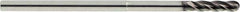 OSG - 1/4" Diam, 1" LOC, 4 Flute Solid Carbide Ball End Mill - Diamond Finish, Single End, 4" OAL, 1/4" Shank Diam, Spiral Flute - Eagle Tool & Supply
