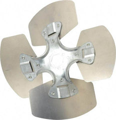 Made in USA - 10" Blade Diam, Commercial Fan Blade - Counterclockwise Rotation, 4 Blades - Eagle Tool & Supply