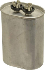 Value Collection - 30 Microfarad Motor Capacitor - 440 Volts, 2.91" Wide x 1.91" Deep x 3-3/4" High - Eagle Tool & Supply