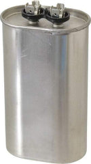 Value Collection - 50 Microfarad Motor Capacitor - 440 Volts, 2.91" Wide x 1.91" Deep x 4-3/4" High - Eagle Tool & Supply