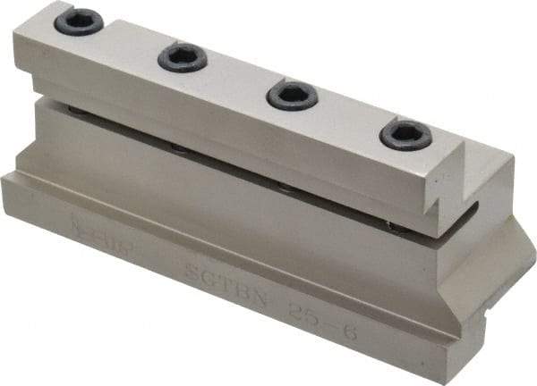 Iscar - Tool Block Style SGTBN, 1-1/4" Blade Height, 4.33" OAL, Indexable Cutoff Blade Tool Block - 0.98" Shank Height, 0.79" Shank Width, Series Self Grip T-Cut - Eagle Tool & Supply