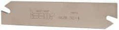 Iscar - 1.2598" Blade Height, 1/8" Blade Width, 5.9055" OAL, Right Hand Cut, Double End Indexable Cut-Off Blade - SGIH Blade, Self Grip Series - Eagle Tool & Supply