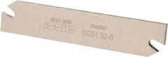 Iscar - 1.2598" Blade Height, 0.2047" Blade Width, 5.9055" OAL, Right Hand Cut, Double End Indexable Cut-Off Blade - SGIH Blade, Self Grip Series - Eagle Tool & Supply