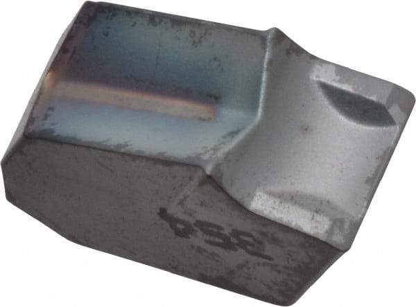 Iscar - GTN6 IC354 Grade, 0.252" Cutting Width, Carbide Cutoff Insert - 0° Neutral Lead Angle, 0.0138" Cnr Rad, TiCN Coated, Single End - Eagle Tool & Supply