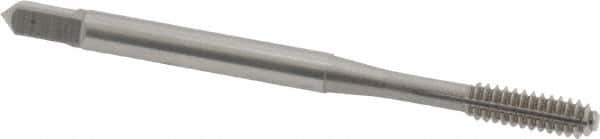 OSG - #6-32 UNC H4 Thread Limit Bottoming Thread Forming Tap - Cobalt, Bright Finish, 2" OAL, 11/16" Thread Length, Right Hand Thread, Series HY-PRO NRT - Eagle Tool & Supply