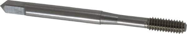 OSG - #8-32 UNC H3 Thread Limit Bottoming Thread Forming Tap - Cobalt, Bright Finish, 2-1/8" OAL, 3/4" Thread Length, Right Hand Thread, Series HY-PRO NRT - Eagle Tool & Supply