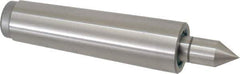 Royal Products - MT4 Taper Shank, 1.231" Head Diam 1,835 Lb Capacity Live Center - 4,500 Max RPM, 3/16" Head Length, 5/8" Point Diam, 1-3/8" Point Len, 1,400 Lb Max Workpc, 5-15/16" OAL, Standard Point - Eagle Tool & Supply