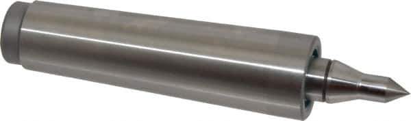 Royal Products - MT4 Taper Shank, 1.231" Head Diam 1,015 Lb Capacity Live Center - 4,500 Max RPM, 5/8" Point Diam, 1-3/8" Point Len, 580 Lb Max Workpc, 5-15/16" OAL, 3/8" Tip Diam, Long Point - Eagle Tool & Supply