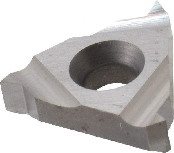 Carmex - 16IR Internal Right Hand 48-16 Partial Profile 60° Laydown Threading Insert - Grade P30, Uncoated Coated Carbide - Eagle Tool & Supply