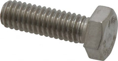Value Collection - 5/16-18 UNC, 1" Length Under Head Hex Head Cap Screw - Eagle Tool & Supply
