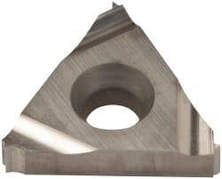 Carmex - 16IR Internal Right Hand 32 UN Laydown Threading Insert - Grade P30, Uncoated Coated Carbide - Eagle Tool & Supply
