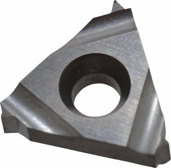 Carmex - 16IR Internal Right Hand 16 UN Laydown Threading Insert - Grade P30, Uncoated Coated Carbide - Eagle Tool & Supply