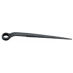 Martin Tools - 7/8", 12 Point, Black Finish, Single End, Spud Handle Box Wrench - Eagle Tool & Supply