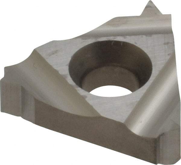 Carmex - 16IR Internal Right Hand 12 UN Laydown Threading Insert - Grade P30, Uncoated Coated Carbide - Eagle Tool & Supply