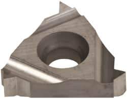 Carmex - 16IR Internal Right Hand 14 NPT Laydown Threading Insert - Grade P30, Uncoated Coated Carbide - Eagle Tool & Supply