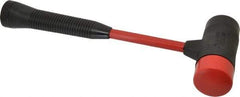 Proto - 1-7/16 Lb Head 2" Face Steel Soft Face Hammer with Tips Hammer - 13-3/4" OAL, Fiberglass Handle - Eagle Tool & Supply