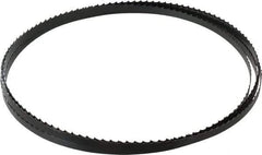 Starrett - 4 TPI, 11' 9" Long x 3/8" Wide x 0.025" Thick, Welded Band Saw Blade - Carbon Steel, Toothed Edge, Raker Tooth Set, Flexible Back, Contour Cutting - Eagle Tool & Supply