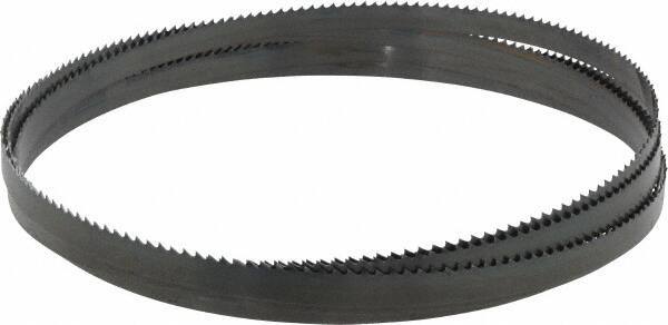 Starrett - 6 TPI, 11' 8" Long x 1/2" Wide x 0.025" Thick, Welded Band Saw Blade - Carbon Steel, Toothed Edge, Raker Tooth Set, Flexible Back, Contour Cutting - Eagle Tool & Supply