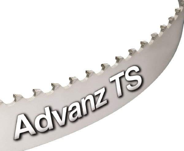 Starrett - 3 TPI, 13' 4" Long x 3/4" Wide x 0.035" Thick, Welded Band Saw Blade - Carbide-Tipped, Carbide Tipped, Toothed Edge, Raker Tooth Set - Eagle Tool & Supply