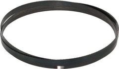 Starrett - 14 TPI, 6' 8" Long x 1/2" Wide x 0.025" Thick, Welded Band Saw Blade - Carbon Steel, Toothed Edge, Raker Tooth Set, Flexible Back, Contour Cutting - Eagle Tool & Supply