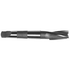 Value Collection - 1-11/16" Diam, 5 Flutes, Morse Taper Shank, Interchangeable Pilot Counterbore - Eagle Tool & Supply