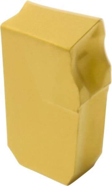 Sumitomo - WCF3A AC225 Grade, 0.1181" Cutting Width, Carbide Cutoff Insert - 8° Right Hand Lead Angle, 0.0078" Cnr Rad, Al2O3 Coated, Single End - Eagle Tool & Supply