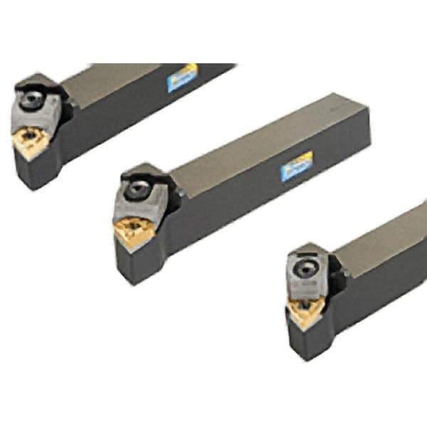 Iscar - MULN, Left Hand Cut, 1" Shank Height x 1" Shank Width, Negative Rake Indexable Turning Toolholder - 6" OAL, Series Multi-Wedge - Eagle Tool & Supply