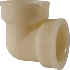Green Leaf - 2" Nylon Plastic Pipe 90° Elbow - FIPT x FIPT End Connections - Eagle Tool & Supply