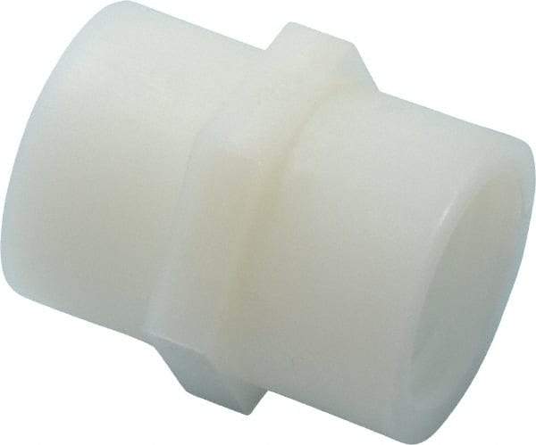 Green Leaf - 1/2" Nylon Plastic Pipe Coupling - FIPT x FIPT End Connections - Eagle Tool & Supply