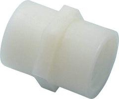 Green Leaf - 1/2" Nylon Plastic Pipe Coupling - FIPT x FIPT End Connections - Eagle Tool & Supply