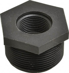 Green Leaf - 1-1/2 x 3/4" Polypropylene Plastic Pipe Reducer Bushing - MPT x FPT End Connections - Eagle Tool & Supply