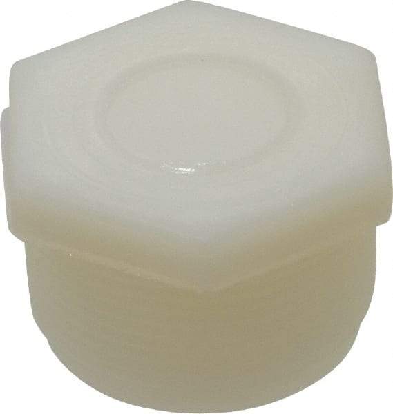 Green Leaf - 1-1/2" Nylon Plastic Pipe Plug - MIPT End Connections - Eagle Tool & Supply
