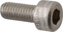 Holo-Krome - M5x0.80 Metric Coarse Hex Socket Drive, Socket Cap Screw - Grade Austenitic A4 Stainless Steel, Uncoated, Fully Threaded, 12mm Length Under Head - Eagle Tool & Supply