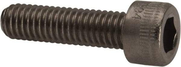 Holo-Krome - M6x1.00 Metric Coarse Hex Socket Drive, Socket Cap Screw - Grade Austenitic A2 Stainless Steel, Uncoated, Fully Threaded, 22mm Length Under Head - Eagle Tool & Supply