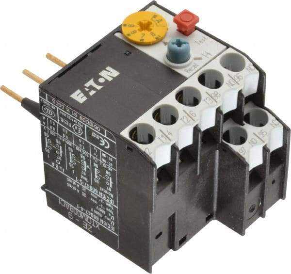 Eaton Cutler-Hammer - 6 to 9 Amp, 690 VAC, IEC Overload Relay - Trip Class 10 - Eagle Tool & Supply