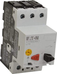 Eaton Cutler-Hammer - 1 Amp, IEC, Open Pushbutton Manual Motor Starter - 45mm Wide x 85mm Deep x 3.6667" High, 1/2 hp at 600 V & 2 hp at 480 V, CE Approved, CSA Certified, DIN VDE, EN/IEC, UL 508 Type E Compliant & UL Listed - Eagle Tool & Supply