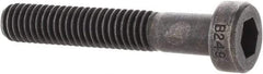 Holo-Krome - M6x1.00 Metric Coarse Hex Socket Drive, Low Socket Cap Screw - Grade 10.9 Alloy Steel, Black Oxide Finish, Partially Threaded, 35mm Length Under Head - Eagle Tool & Supply