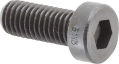 Holo-Krome - M8x1.25 Metric Coarse Hex Socket Drive, Low Socket Cap Screw - Grade 10.9 Alloy Steel, Black Oxide Finish, Fully Threaded, 20mm Length Under Head - Eagle Tool & Supply