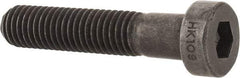 Holo-Krome - M8x1.25 Metric Coarse Hex Socket Drive, Low Socket Cap Screw - Grade 10.9 Alloy Steel, Black Oxide Finish, Partially Threaded, 40mm Length Under Head - Eagle Tool & Supply