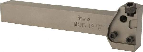 Iscar - MAH, External, Left Hand, Indexable Grooving Tool Holder - 3/4" Shank Height, 3/4" Shank Width, 142.24mm OAL - Eagle Tool & Supply