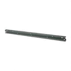 Quantum Storage - Small Parts Steel Rail - 1/4" Deep x 48" Wide x 3" High - Eagle Tool & Supply