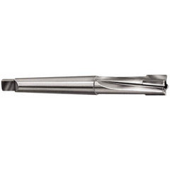 1-7/16″ Diam, 4 Flutes, Morse Taper Shank, Interchangeable Pilot Counterbore 7-7/8″ OAL, Bright Finish, Carbide-Tipped